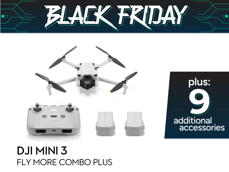 DJI Mini 3 Black Friday Combo Plus